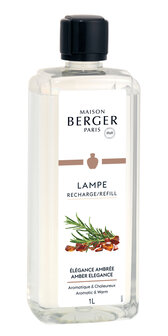 Lampe Berger &#039; El&eacute;gance Ambr&eacute;e / Amber Elegance &#039; 500ml