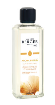 Lampe Berger &#039;Aroma Energy&#039; Zestes Toniques / Sparkeling Zest 500 ml