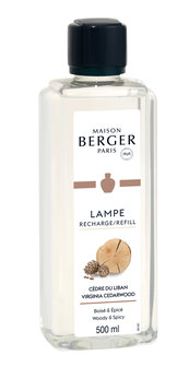 Lampe Berger C&egrave;dre du Liban / Virginia Cedarwood 500ml