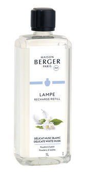 Lampe Berger D&eacute;licat Musc Blanc / Delicate White Musk 500ml