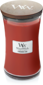 Woodwick &#039; Cinnamon Chai &#039; Large