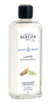 Lampe Berger &#039; Th&eacute; Blanc Purete&eacute; / Pure White tea &#039; 1L