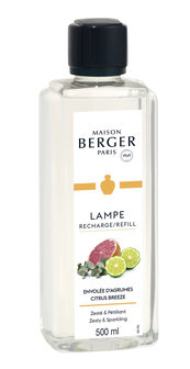 Lampe Berger &#039; Envol&eacute;e d&rsquo;Agrumes / Citrus Breeze &#039; 500ML