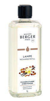 Lampe Berger &#039; Poussiere d&#039;ambre / Amber powder &#039; 1L