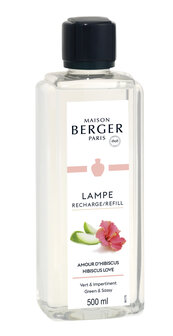 Lampe Berger Amour d&rsquo;Hibiscus / Hisbiscus love 500ml