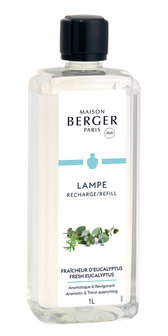 Lampe Berger &#039; Fraicheur d&#039;Eucalyptus / Fresh eucalyptus &#039; 1L