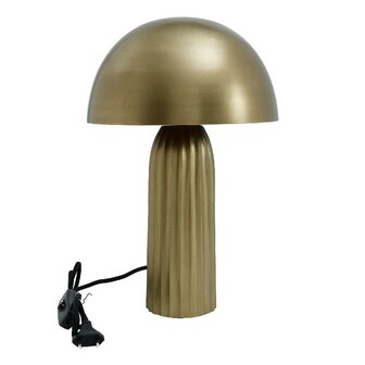 PTMD ' Seventies Gouden Tafellamp ' 