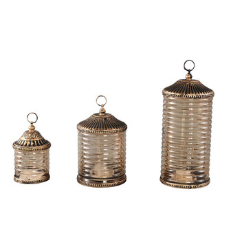 PTMD ' Decoritz Led Lantaarn Amber' L