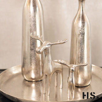 Home Society ' Rendier Luster Zilver ' L