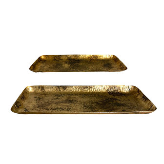Home Society &#039; Dienblad Cavan Goud &#039; Groot