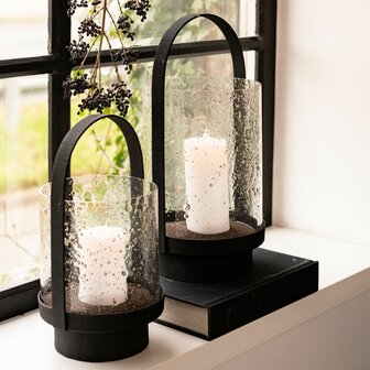 Home Society &#039; Lantaarn Cleo Zwart &#039; L 