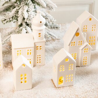 Home Society &#039; Led Decoratie Huisje Skun &#039; Groot