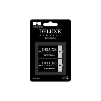 Deluxe HomeArt &#039; C Batterijen &#039; (  2ps. )