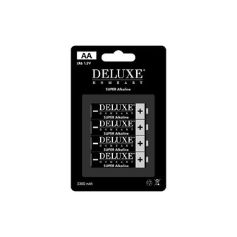 Deluxe HomeArt &#039; AA Batterijen &#039; (  4ps. )