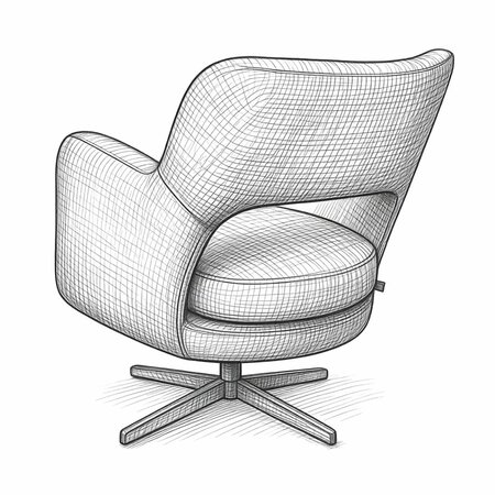 Fauteuil  ' Cora '