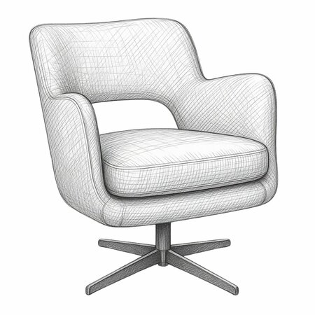 Fauteuil  ' Cora '