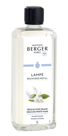 Lampe Berger Délicat Musc Blanc / Delicate White Musk 500ml