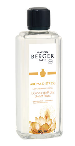 Lampe Berger AROMA D STRESS / Douceur de Fruits/Sweet Fruits 500ml