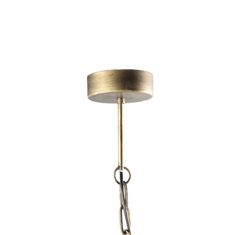 PTMD ' Lyndy Gold metalen hanglamp schelp vorm ' 