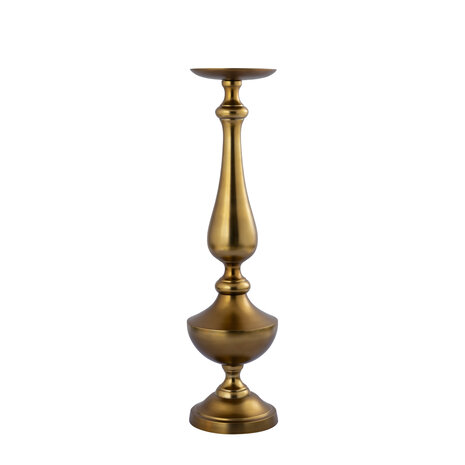 PTMD ' Layra Brass Stone Fineer Tafellamp ' Hoog