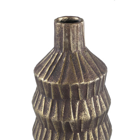 PTMD ' Layra Brass Stone Fineer Tafellamp ' Hoog