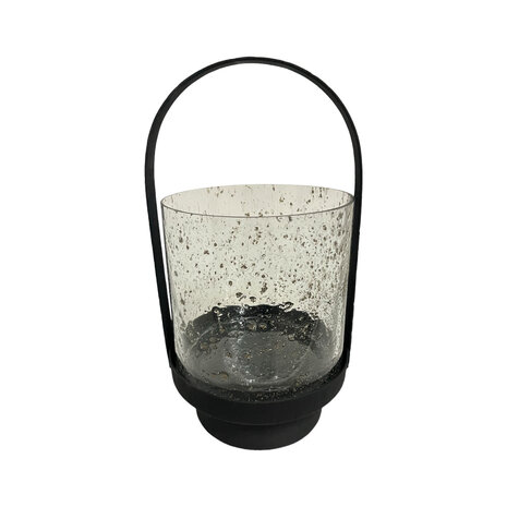 Home Society ' Lantaarn Cleo Zwart ' L 