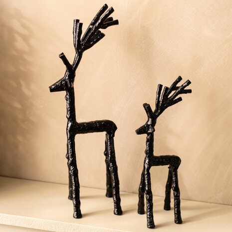 Home Society ' Rendier Decoratie Ornament Noax '  Groot